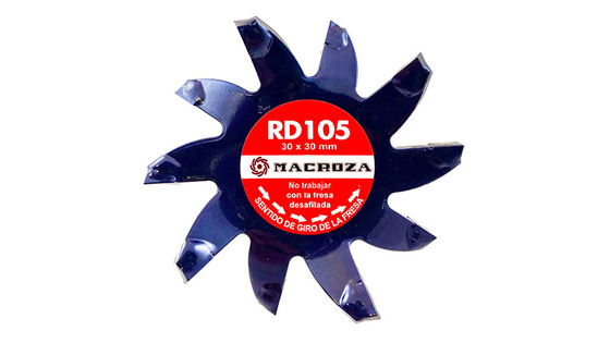 Фреза RD105, 30×30 мм